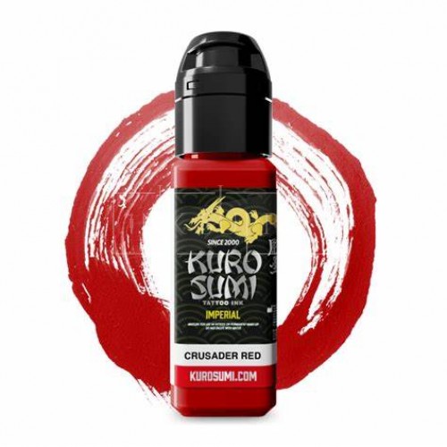 Kuro Sumi Imperial Tattoo Ink - Crusader Red 22ml